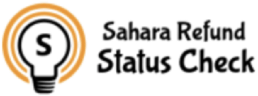 sahara refund status check logo